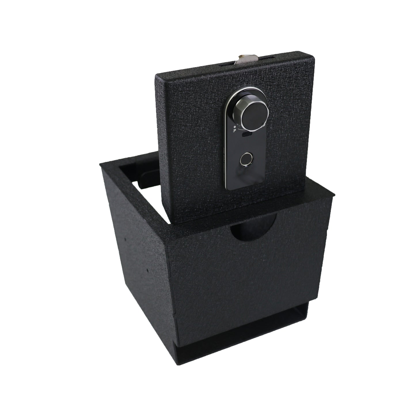 Console Safe Vault Box for Lexus GX550 (Fingerprint Lock with Key): 2024-2025