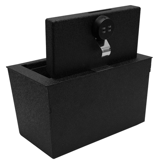 Console Safe Vault Box for Lexus NX 200 (4-Digit Combo Lock): 2015-2020