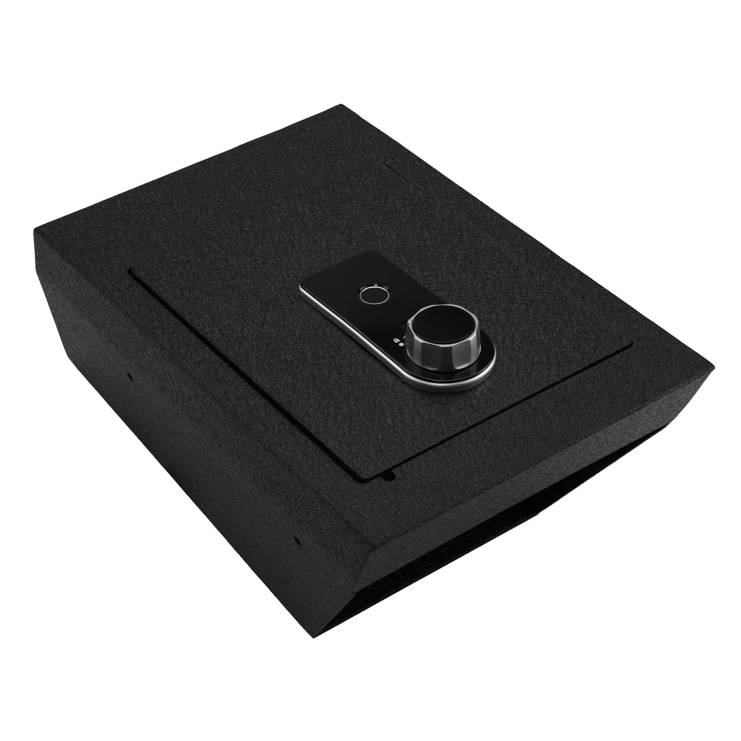 Pro Console Safe Vault Box for Tesla Model S (Fingerprint Lock with Key): 2021-2025