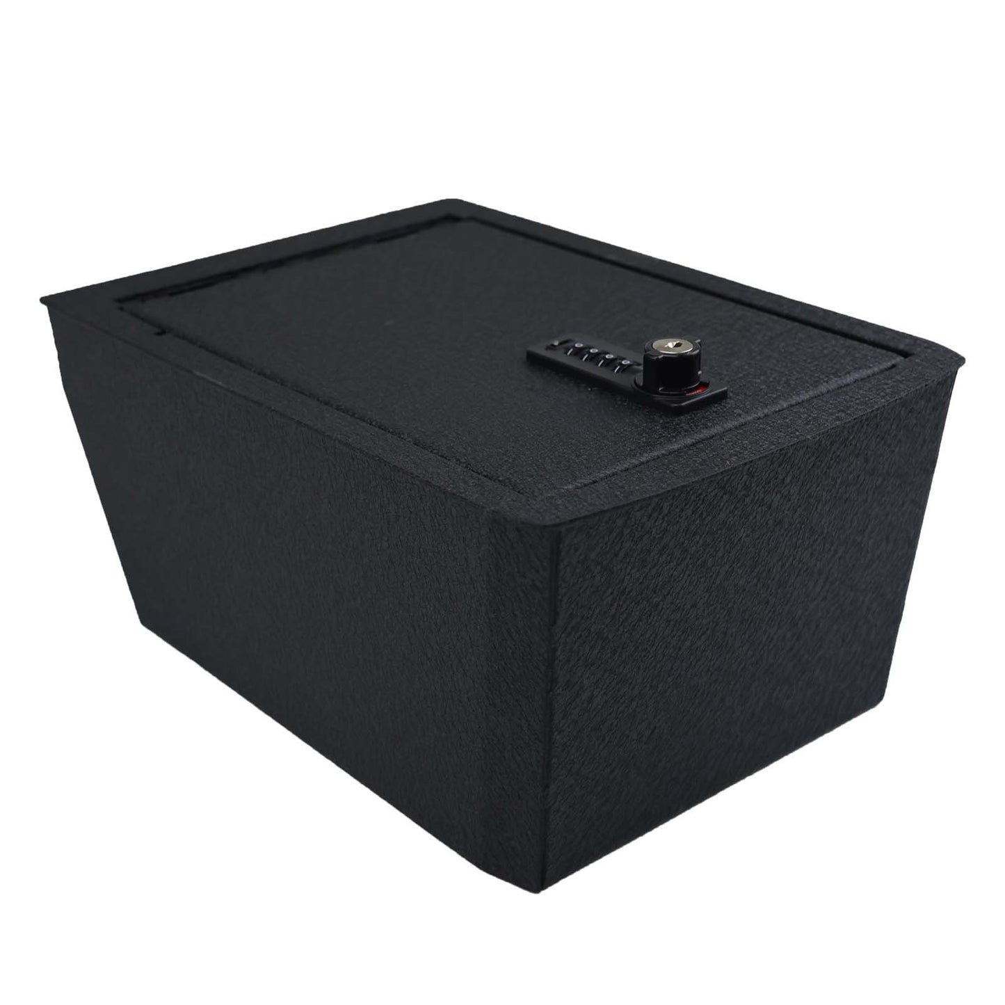Console Safe Vault Box for Volkswagen Atlas (4-Digit Combo Lock with Key): 2018–2023
