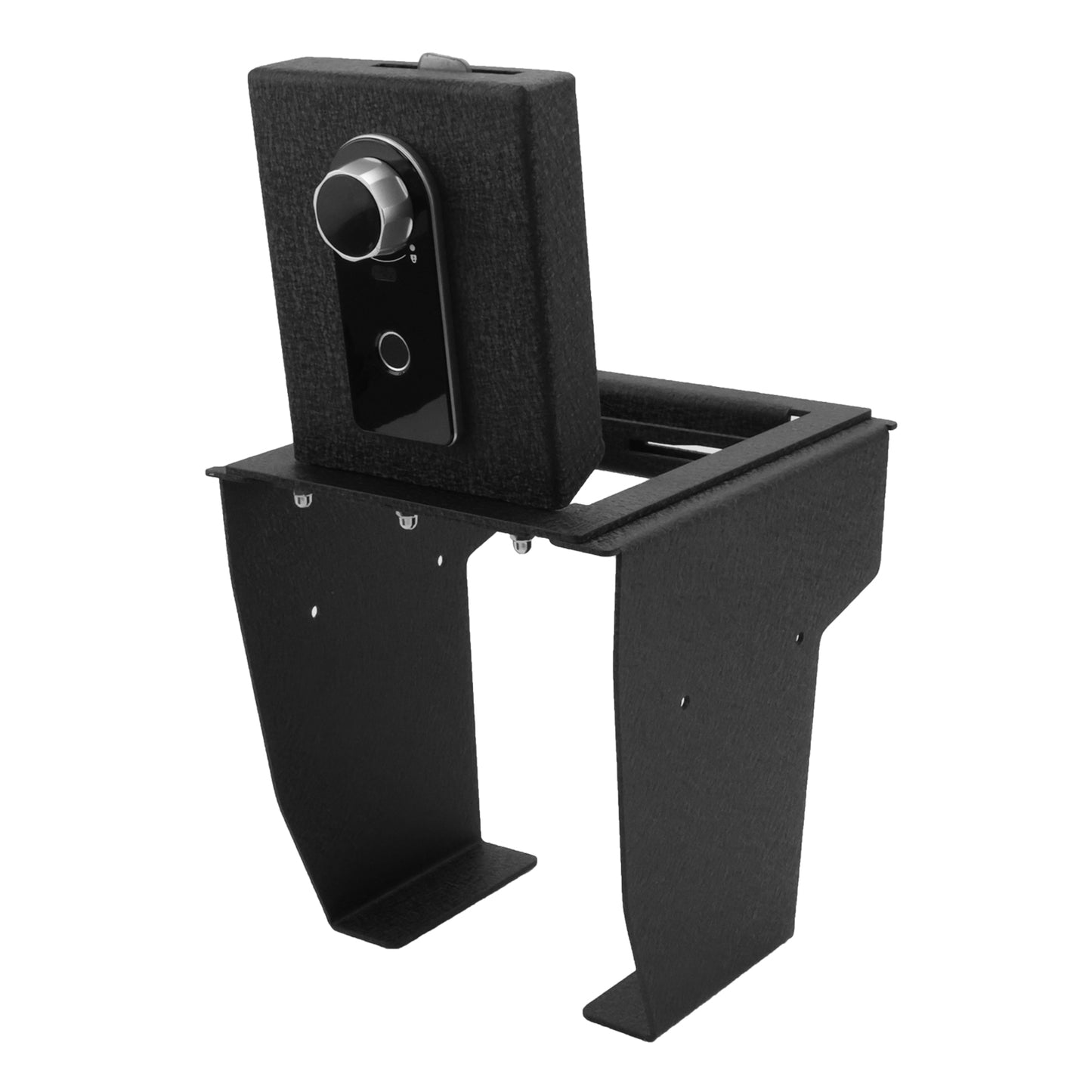 Console Safe Vault Box for Mazda CX-5 (Fingerprint Lock with Key): 2017-2025