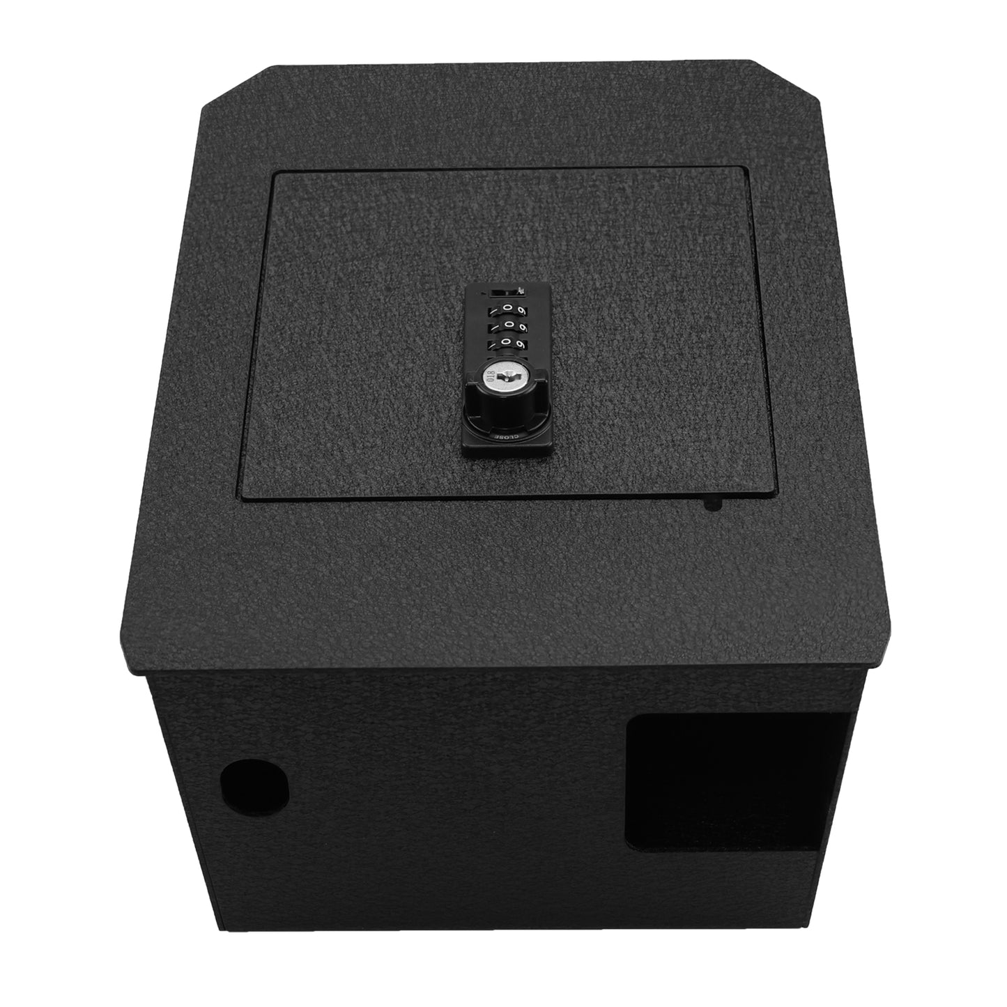 Pro Console Safe Vault Box for Tesla Cybertruck (4-Digit Combo Lock with Key): 2024-2025