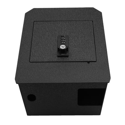 Pro Console Safe Vault Box for Tesla Cybertruck (4-Digit Combo Lock with Key): 2024-2025