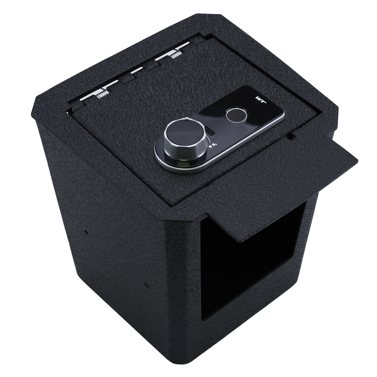 Console Safe Vault Box for Chevrolet Colorado (Fingerprint Lock with Key): 2023-2025