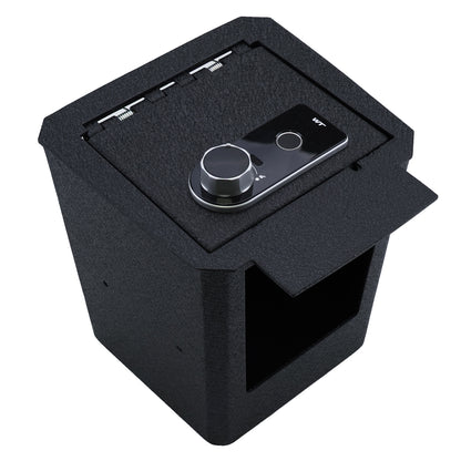 Console Safe Vault Box for Chevrolet Colorado (Fingerprint Lock with Key): 2023-2025