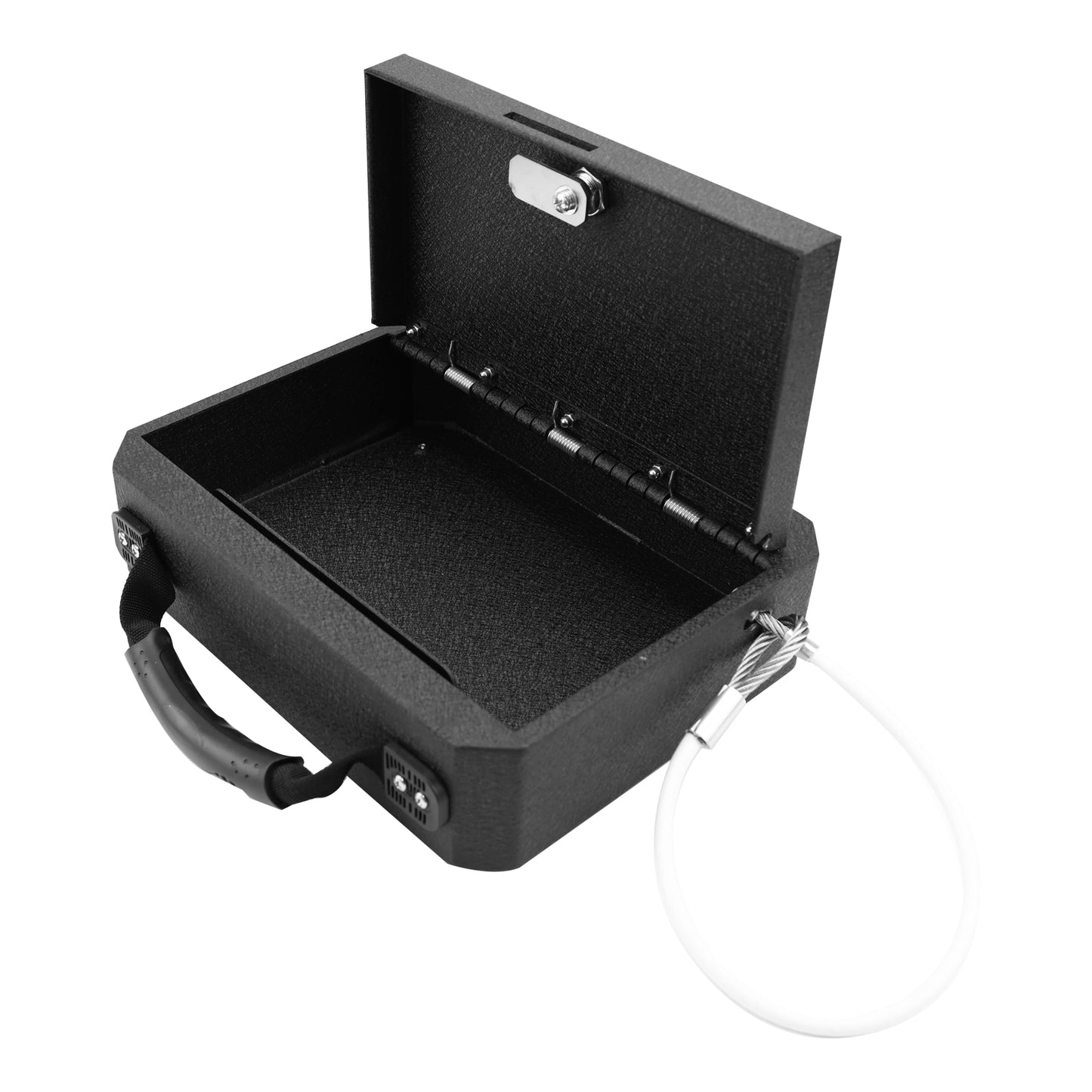 Keren Premium Under Seat Car Gun Safe - Universal 12-Gauge Keyless Vehicle Vault