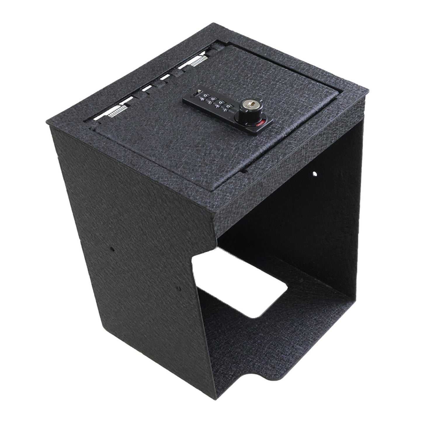 Console Safe Vault Box for Ford Explorer (4-Digit Combo Lock with Key): 2020-2025