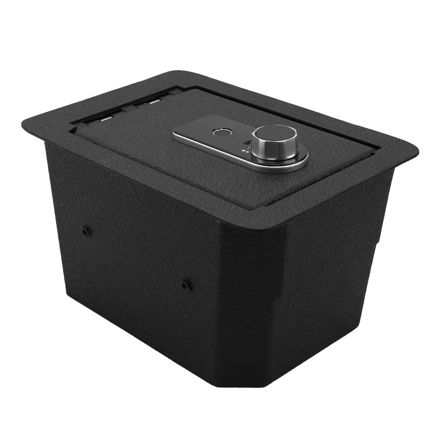 Console Safe Vault Box for Hyundai Santa Fe (Fingerprint Lock with Key): 2024-2026