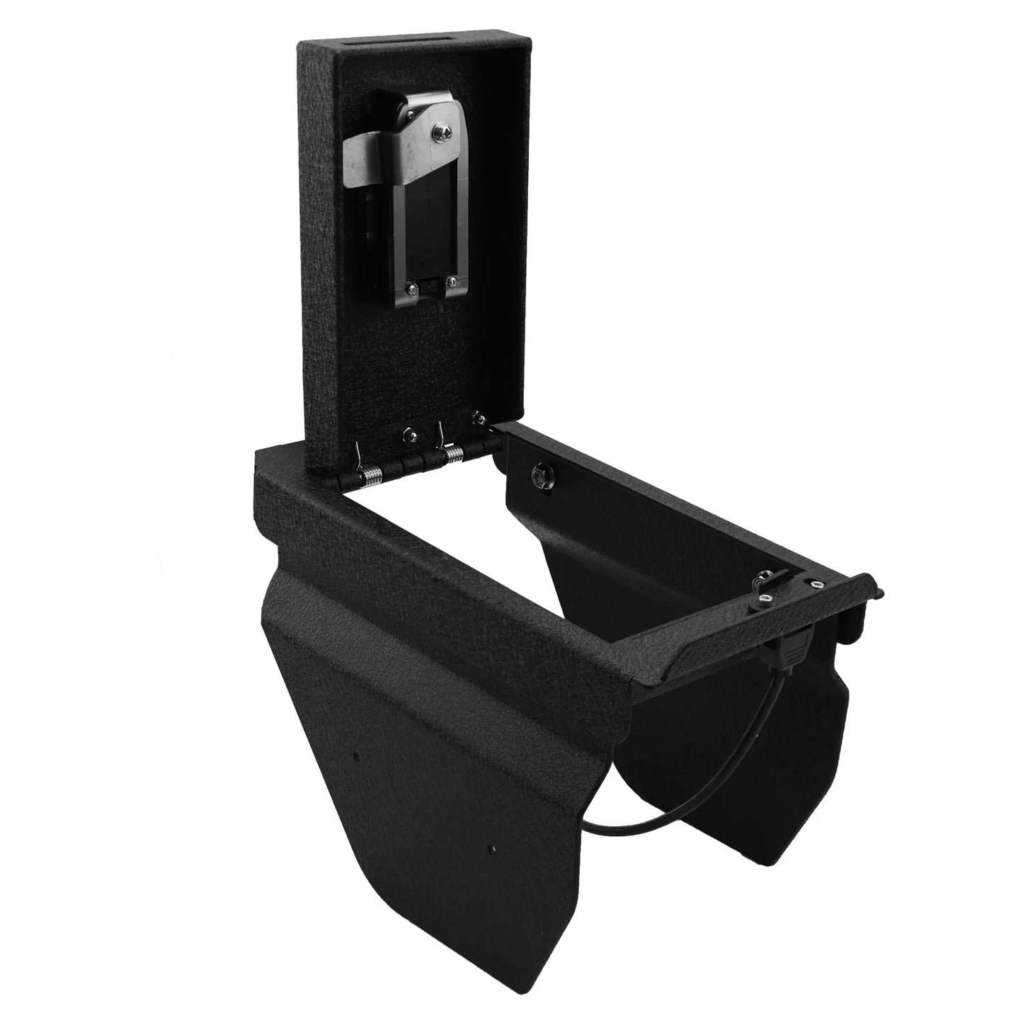 Console Safe Vault Box for 2026+ Benz G-Wagon  (Fingerprint Lock with Key)