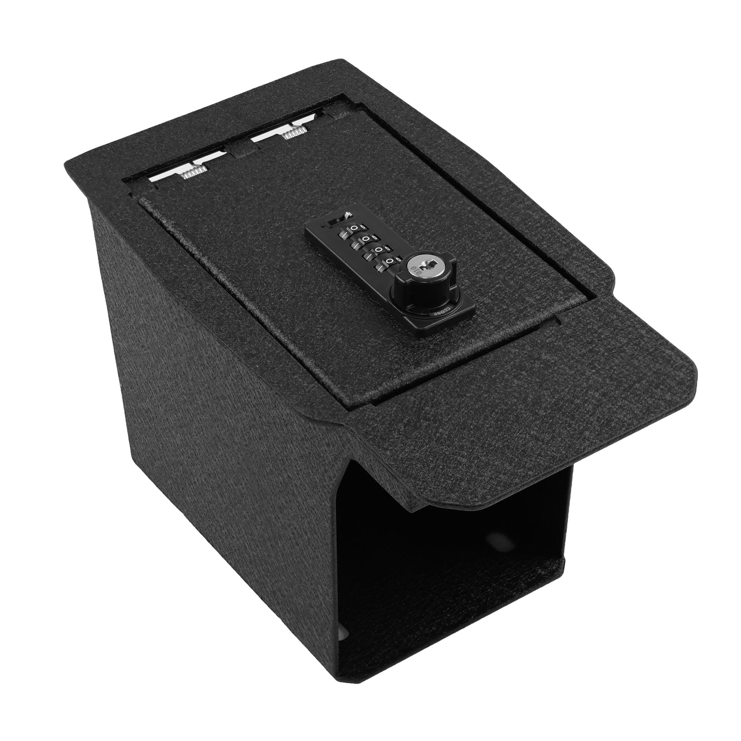 Console Safe Vault Box for Mazda CX-5 (4-Digit Combo Lock with Key): 2018-2025