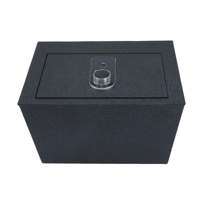 Pro Console Safe Vault Box for Nissan Armada (Fingerprint Lock with Key): 2018-2024