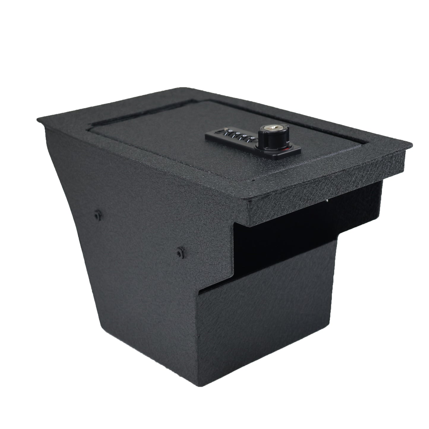 Console Safe Vault Box for Jeep Cherokee (4-Digit Combo Lock with Key): 2015-2024