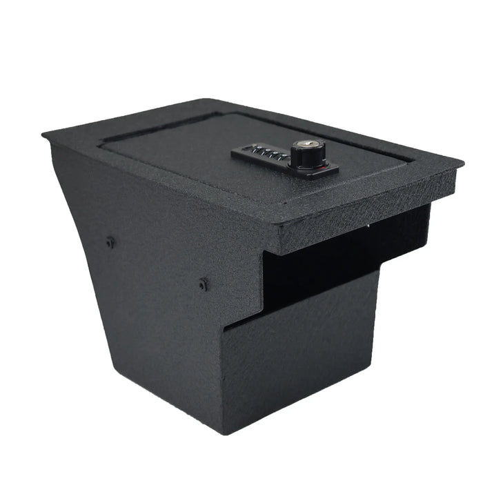 Console Safe Vault Box for Jeep Cherokee (4-Digit Combo Lock with Key): 2015-2024