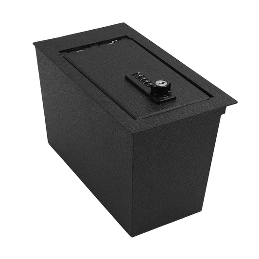 Console Safe Vault Box for Lexus NX 250/350/350h/450h+ (4-Digit Combo Lock with Key): 2021-2025