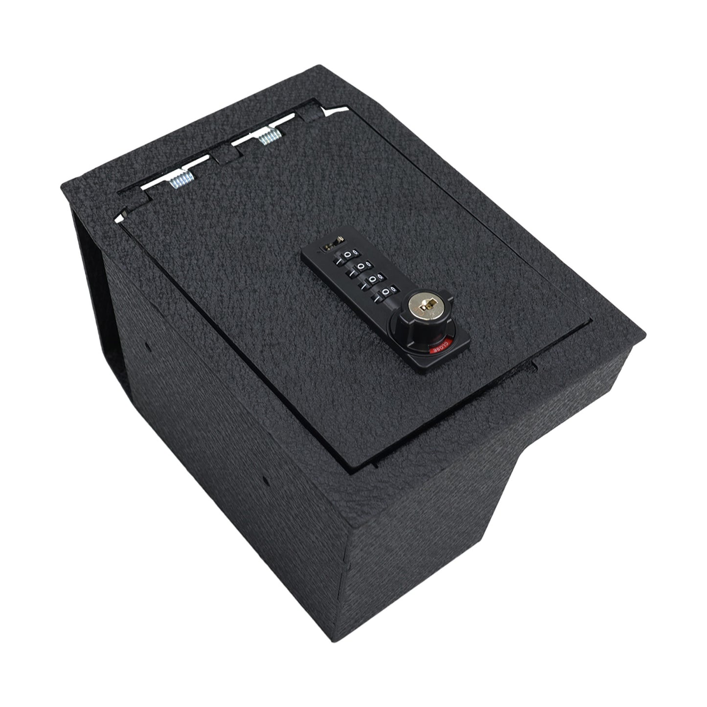 Console Safe Vault Box for Subaru Outback (4-Digit Combo Lock with Key): 2020-2025