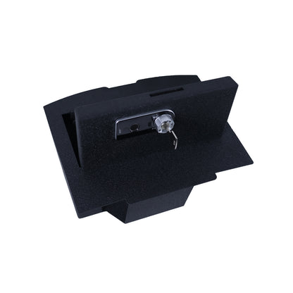 Console Safe Vault Box for Dodge Ram 1500 (Fingerprint Lock with Key): 2009-2018