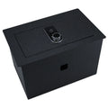 Pro Console Safe Vault Box for Chevrolet Suburban (Fingerprint Lock with Key): 2015-2020