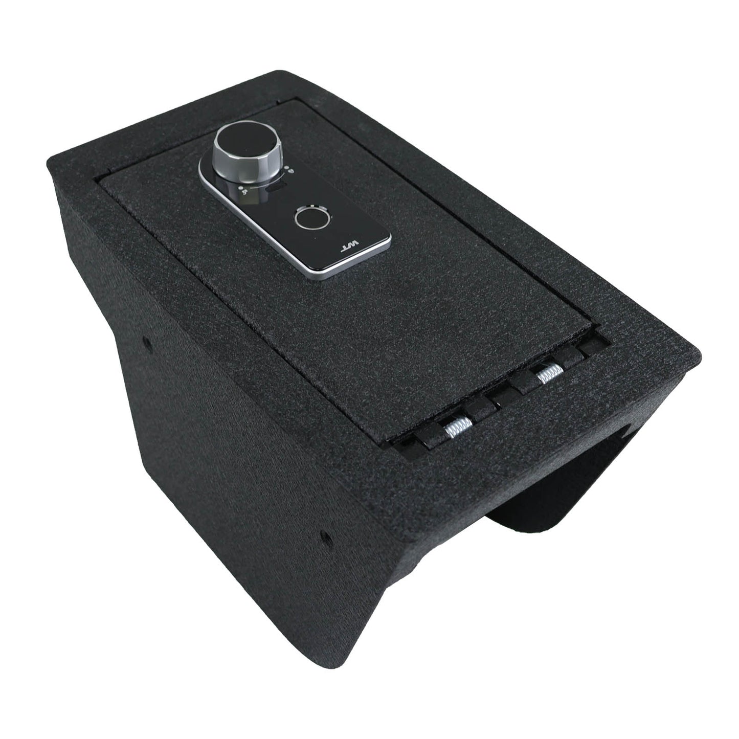 Console Safe Vault Box for Ford Bronco Sport (Fingerprint Lock with Key): 2021-2024