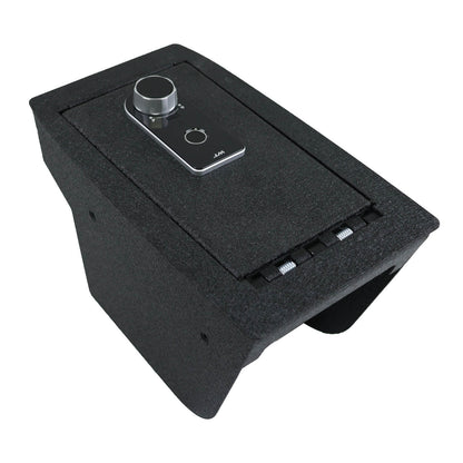 Console Safe Vault Box for Ford Bronco Sport (Fingerprint Lock with Key): 2021-2024