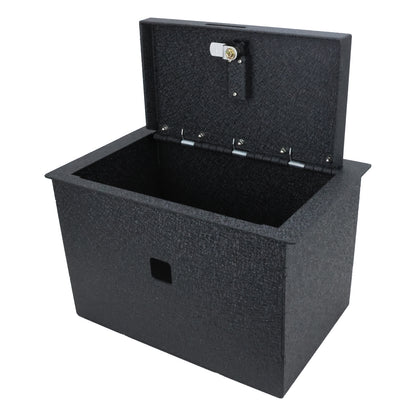 Console Safe Vault Box for Chevrolet Suburban (4-Digit Combo Lock with Key): 2015-2020
