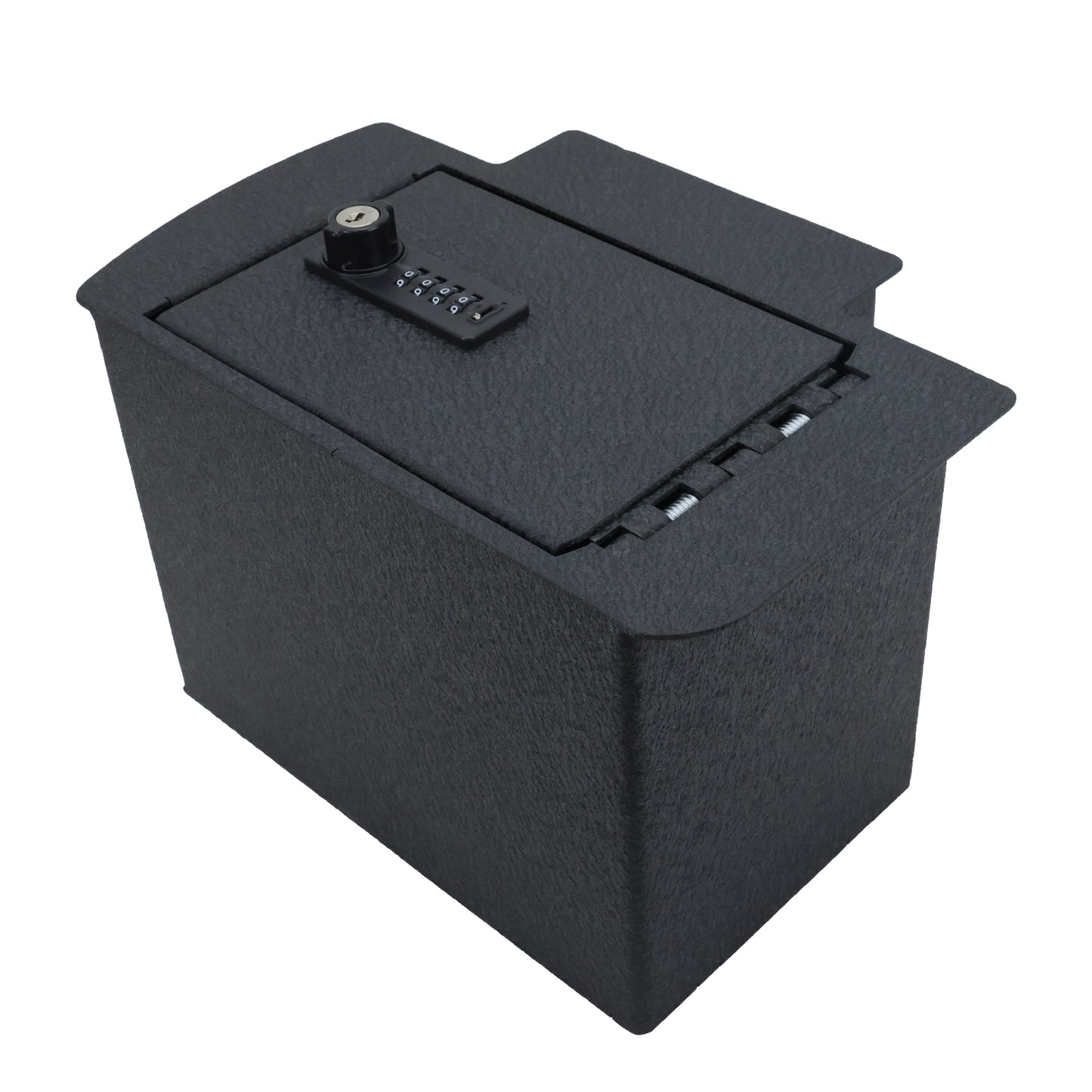 Console Safe Vault Box for Toyota Tacoma (4-Digit Combo Lock With Key): 2005-2015