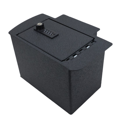 Console Safe Vault Box for Toyota Tacoma (4-Digit Combo Lock With Key): 2005-2015