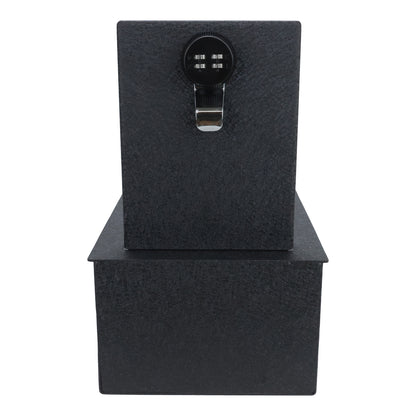 Console Safe Vault Box for Honda Ridgeline (4-Digit Combo Lock): 2016-2023