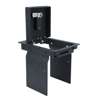 Console Safe Vault Box for Subaru Forester (4-Digit Combo Lock with Key): 2013-2018