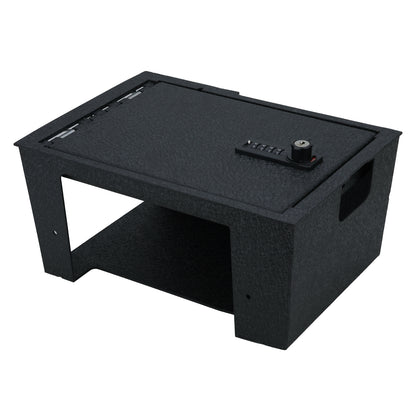 Console Safe Vault Box for Lincoln Aviator (4-Digit Combo Lock with Key): 2019-2025