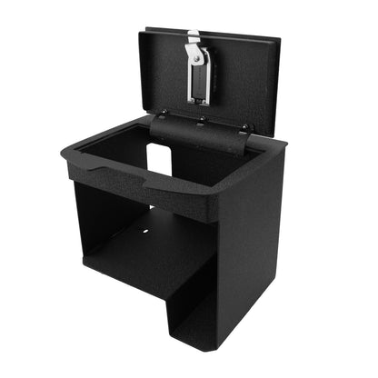 Pro Console Safe Vault Box for Chevrolet Silverado 1500 (Fingerprint Lock with Key): 2007-2013