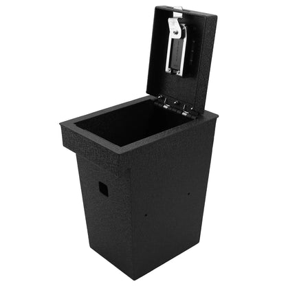 Console Safe Vault Box for 2017-2024 Nissan Murano (Fingerprint Lock with Key)