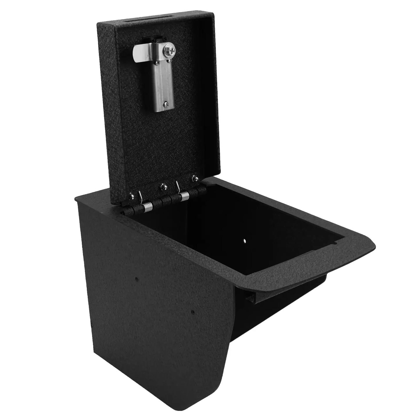 Console Safe Vault Box for 2022-2026 Infiniti QX60 (4-Digit Combo Lock with Key)