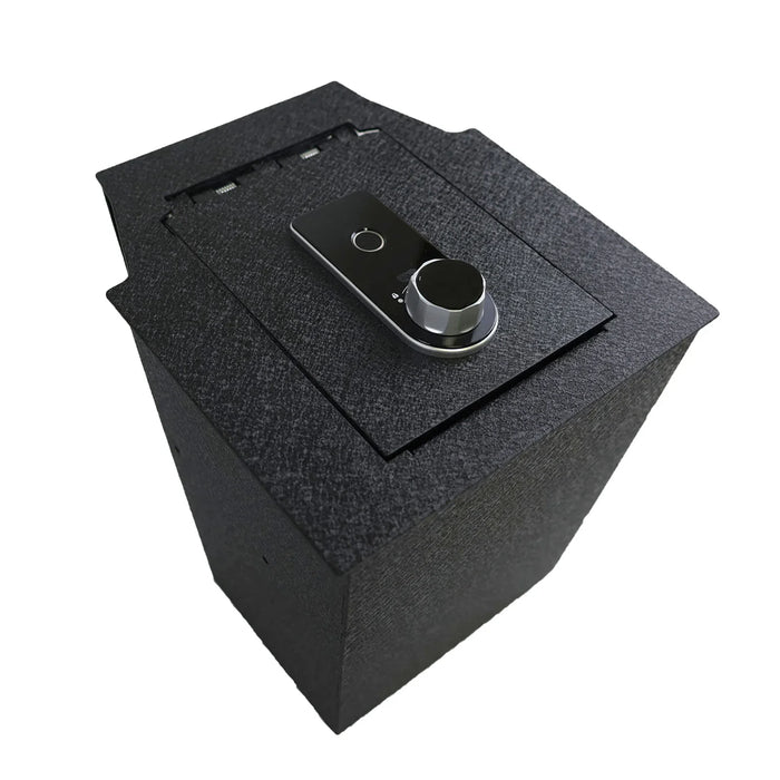 Console Safe Vault Box for Chevrolet Traverse (Fingerprint Lock with Key): 2018-2023