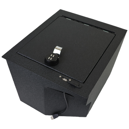 Console Safe Vault Box for Toyota Tundra (4-Digit Combo Lock): 2014-2021