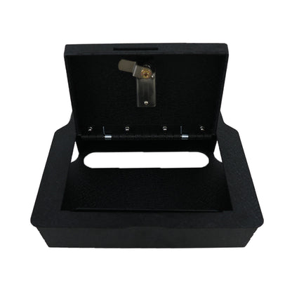 Underseat Console Safe Vault Box for Dodge Ram 1500 (4-Digit Combo Lock with Key): 2020-2024