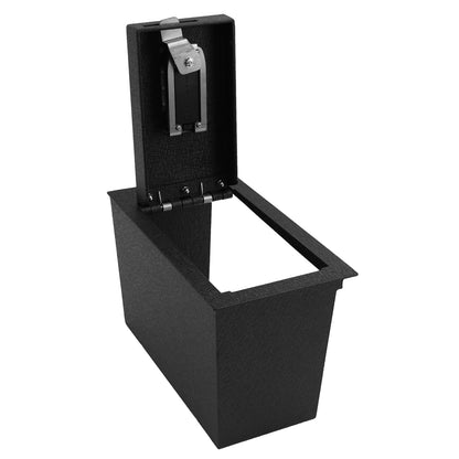 Console Safe Vault Box for Lexus NX 250/350/350h/450h+ (Fingerprint Lock with Key): 2021-2025