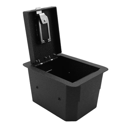 Console Safe Vault Box for Hyundai Santa Fe (Fingerprint Lock with Key): 2024-2026