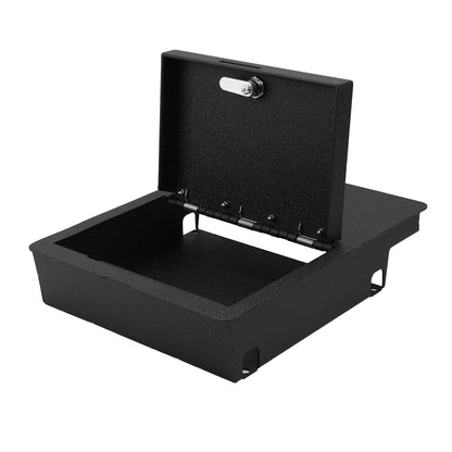 Underseat Console Safe Vault Box for Dodge Ram 1500 (4-Digit Combo Lock): 2006-2019