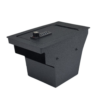 Console Safe Vault Box for Jeep Cherokee (4-Digit Combo Lock with Key): 2015-2024