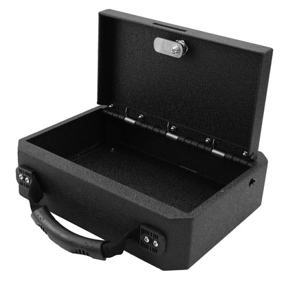 Keren Premium Under Seat Car Gun Safe - Universal 12-Gauge Keyless Vehicle Vault