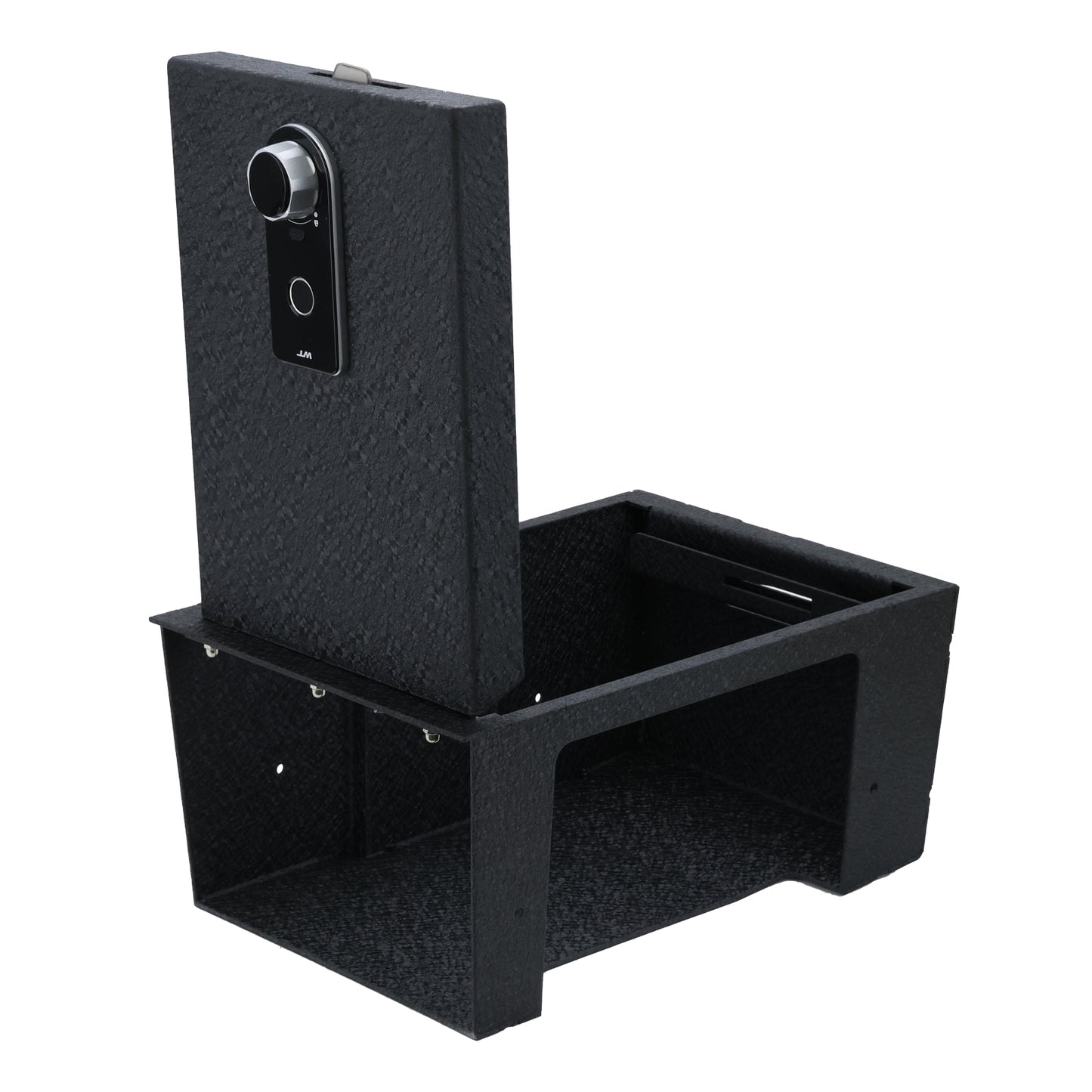 Console Safe Vault Box for Lincoln Aviator (Fingerprint Lock with Key): 2019-2025