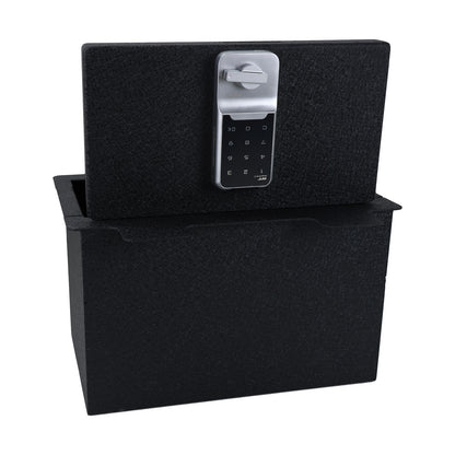 Console Safe Vault Box for Chevrolet Silverado 1500 (Electronic Keypad Lock): 2019-2022
