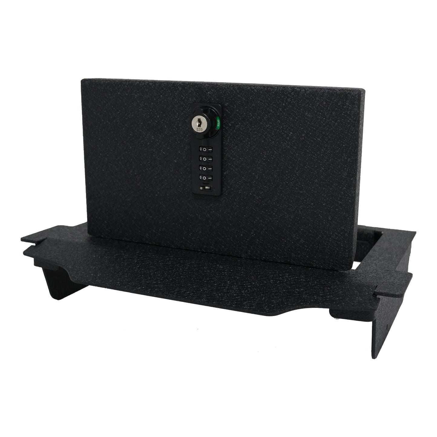 Console Safe Vault Box for Dodge Ram TRX (4-Digit Combo Lock with Key): 2021-2024