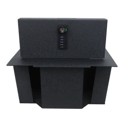 Console Safe Vault Box for Dodge Ram 1500 (4-Digit Combo Lock With Key): 2009-2018