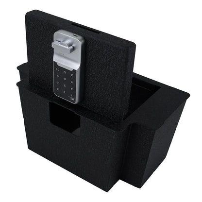 Console Safe Vault Box for Chevrolet Silverado (Electronic Keypad Lock): 2023-2025