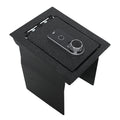 Console Safe Vault Box for Ford Explorer (Fingerprint Lock with Key): 2013-2019