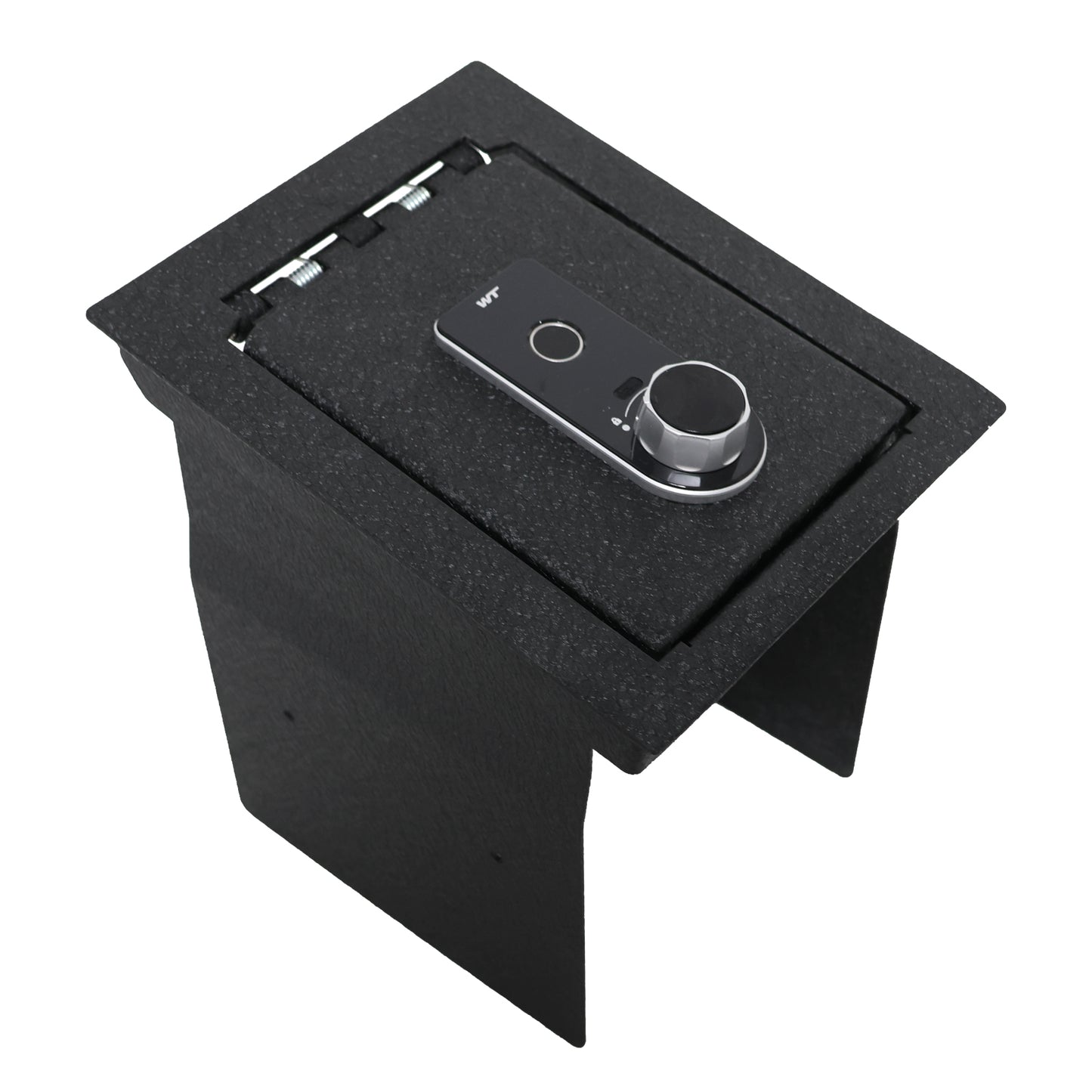 Console Safe Vault Box for Ford Explorer (Fingerprint Lock with Key): 2013-2019