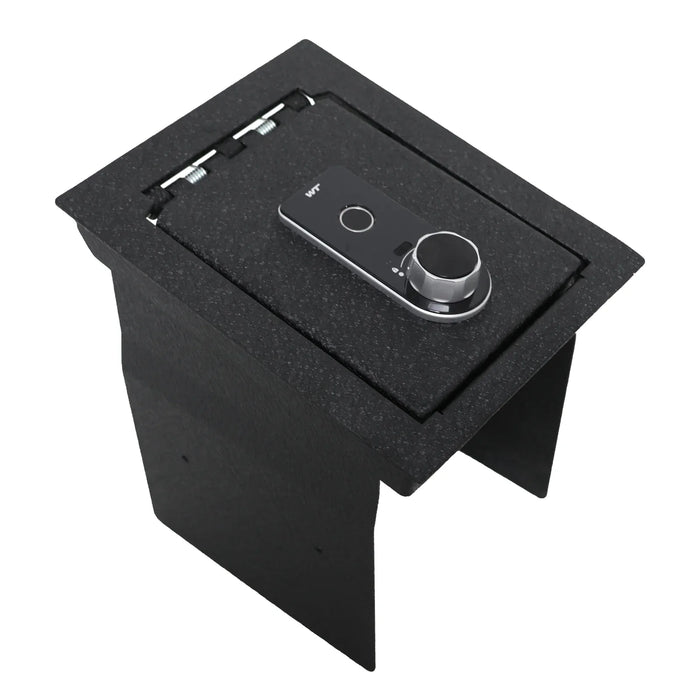 Console Safe Vault Box for Ford Explorer (Fingerprint Lock with Key): 2013-2019