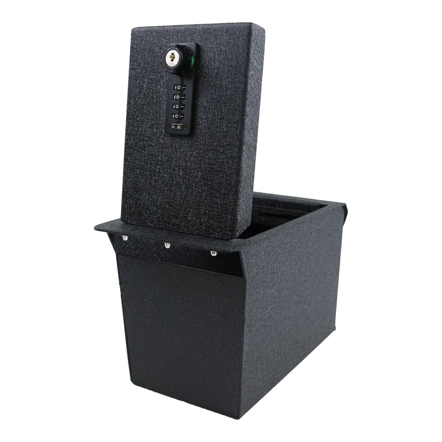 Console Safe Vault Box for Toyota Camry (4-Digit Combo Lock with Key): 2018-2024