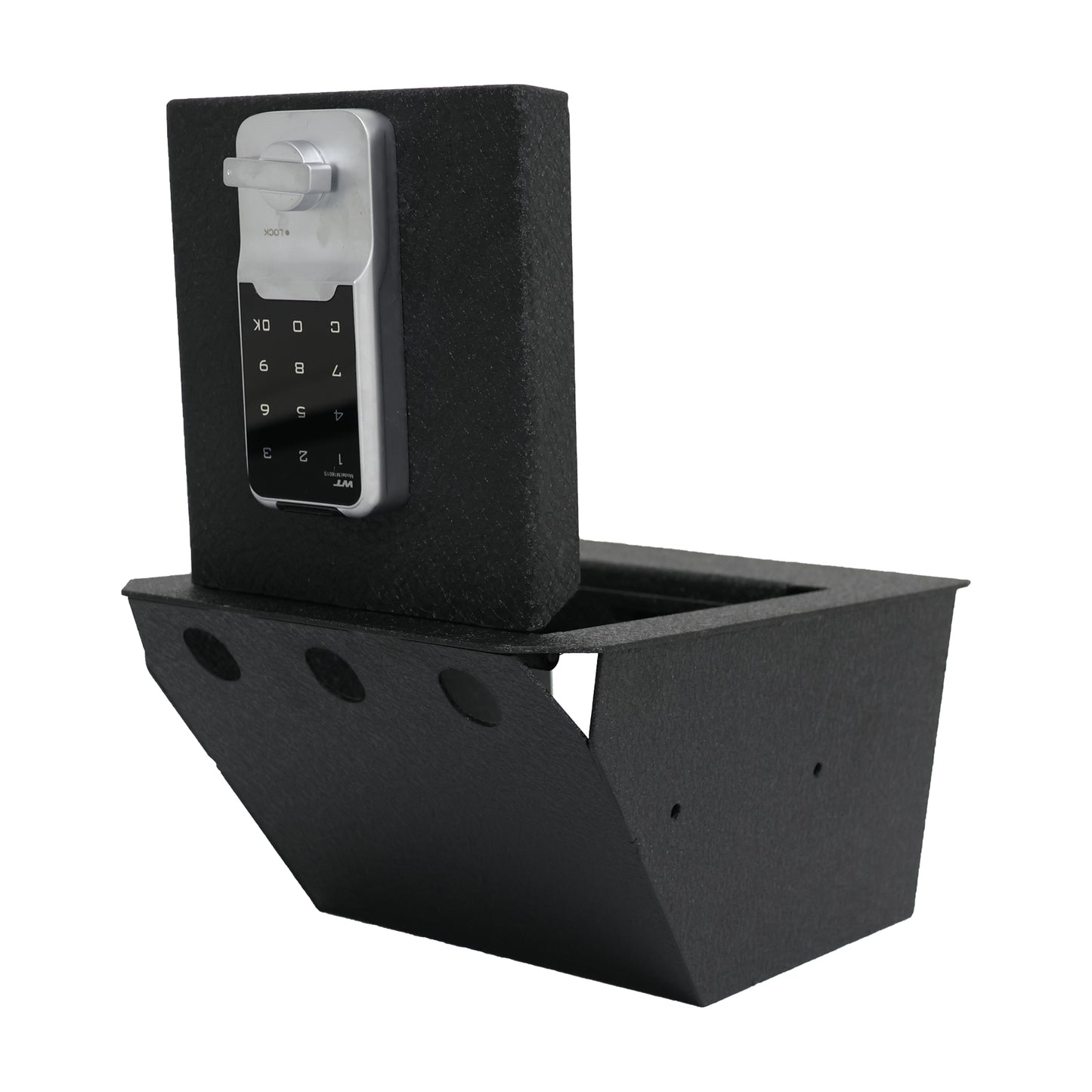 Console Safe Vault Box for Tesla Cybertruck (Electronic Keypad Lock): 2024-2025